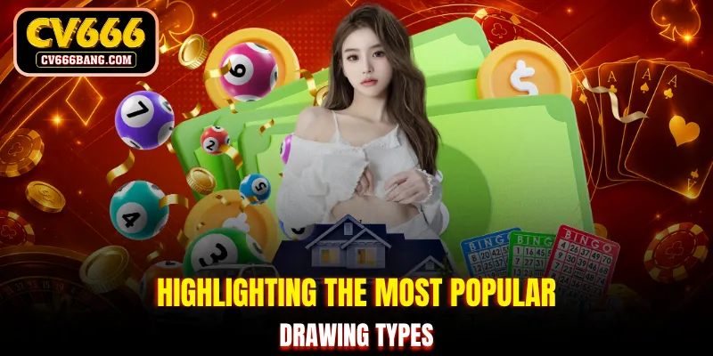 Highlighting the most popular drawing types