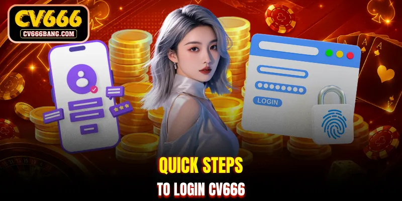 Quick steps to login CV666