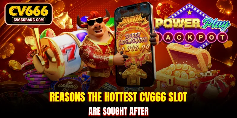 Reasons the hottest CV666 slot are sought after