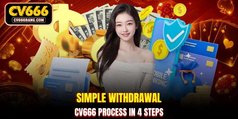 Simple withdrawal CV666 process in 4 steps