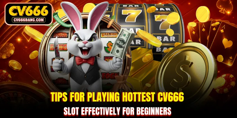Tips for playing hottest CV666 slot effectively for beginners