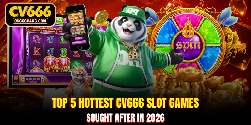 Top 5 hottest CV666 slot games sought after in 2026